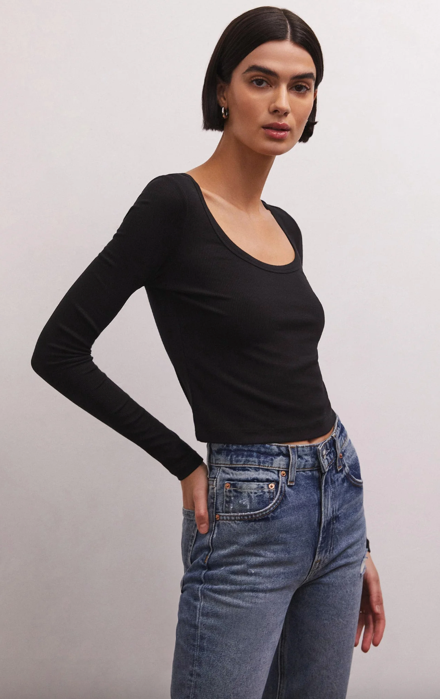 Shania Top-Black