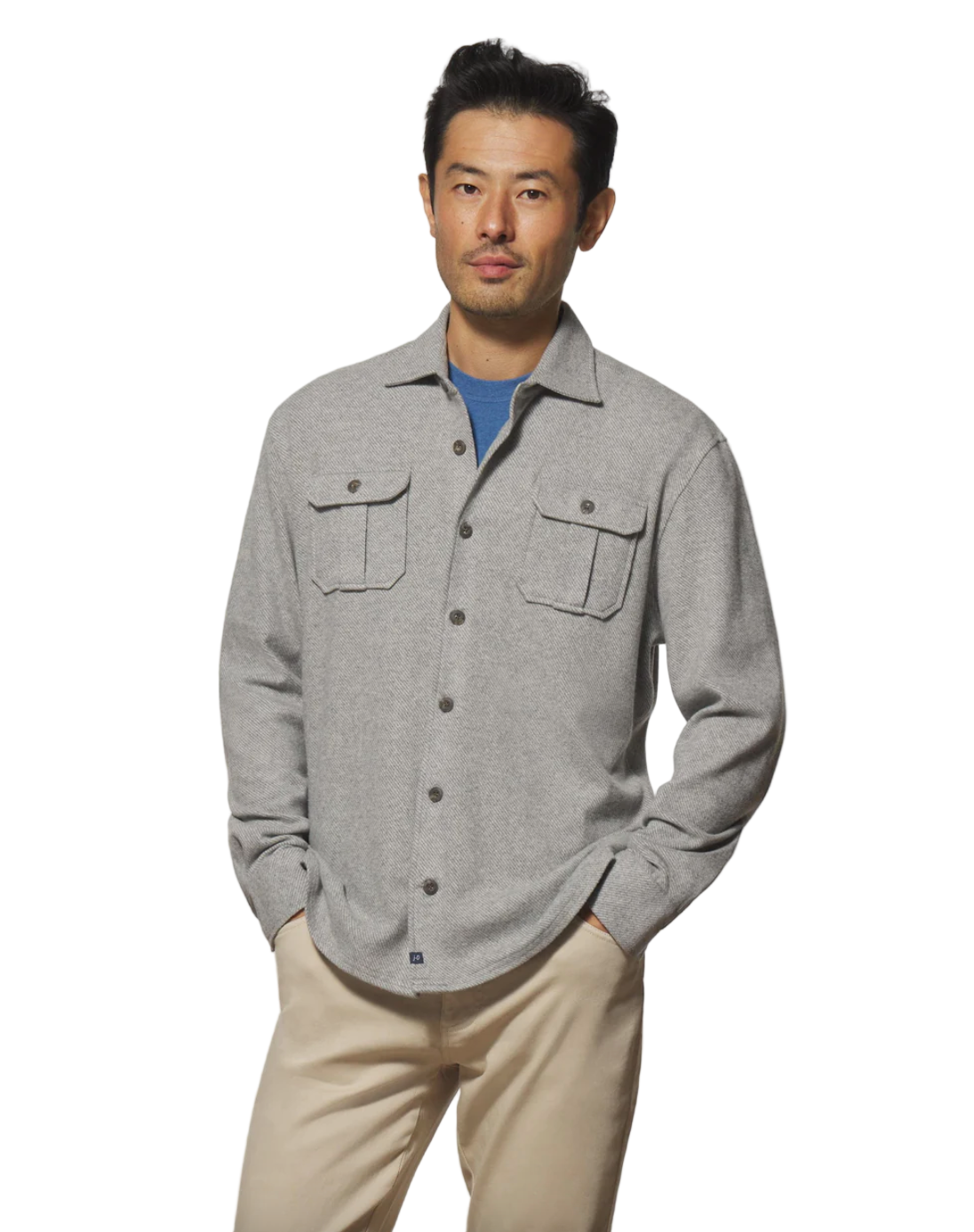 Carl Lodge Shirt-Grey