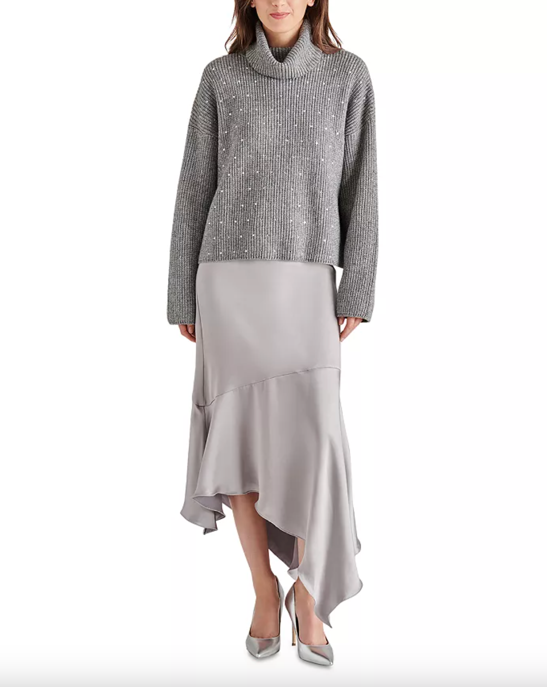 Lucille Skirt-Grey