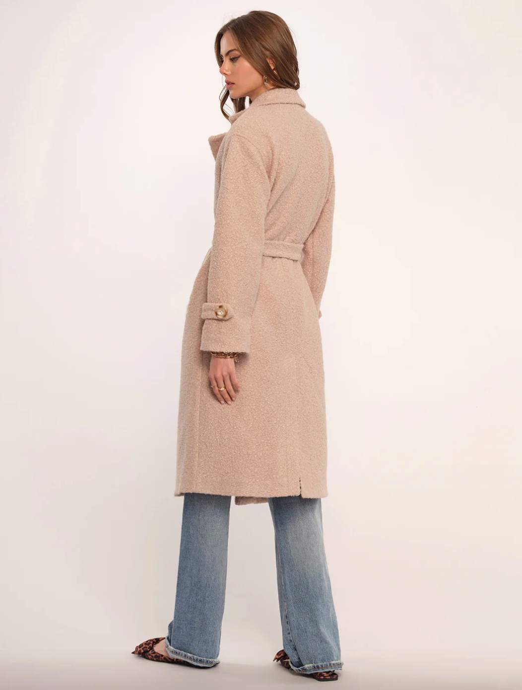 Presley Coat-Bisque