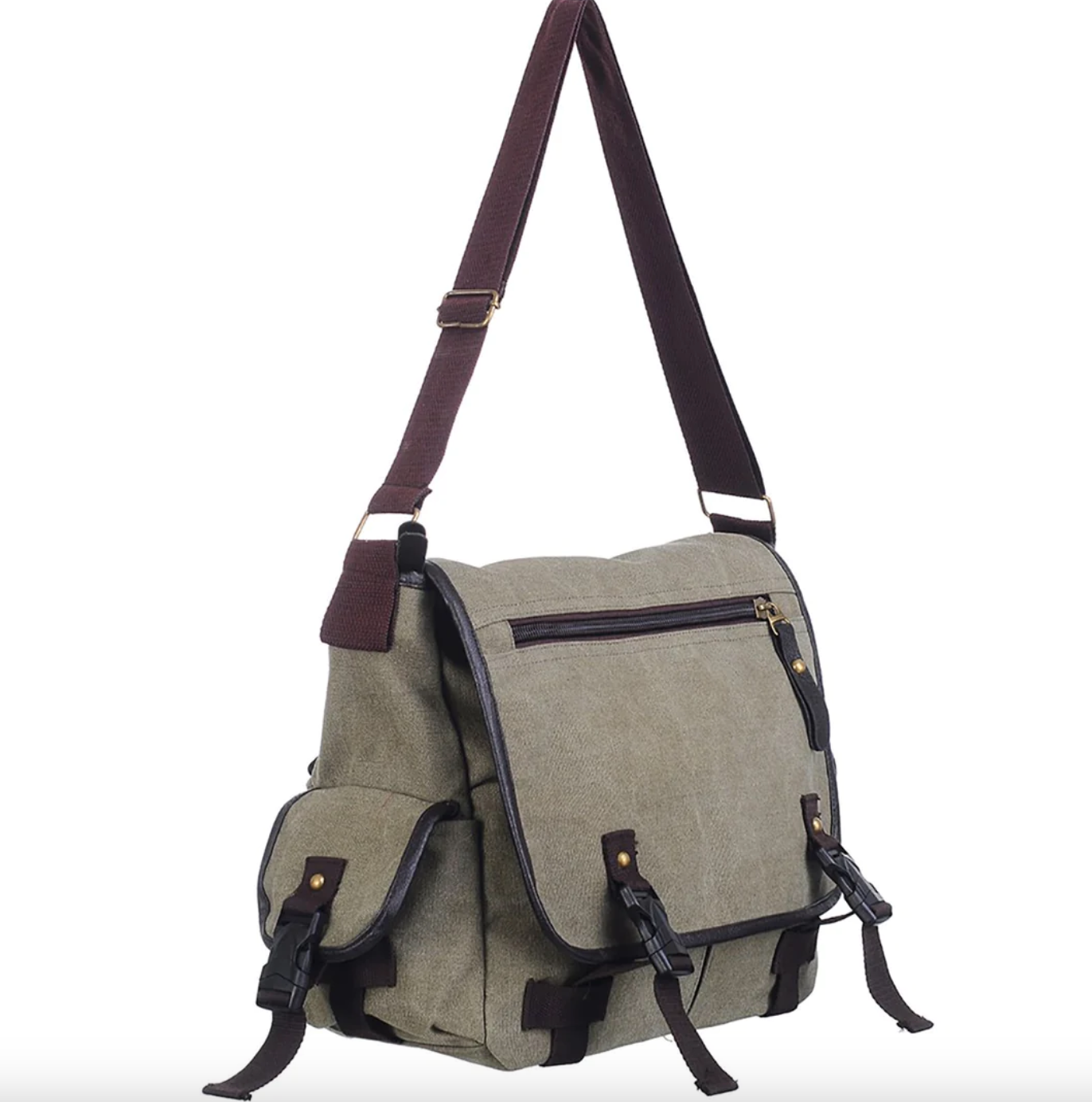 Canvas Messenger Bag