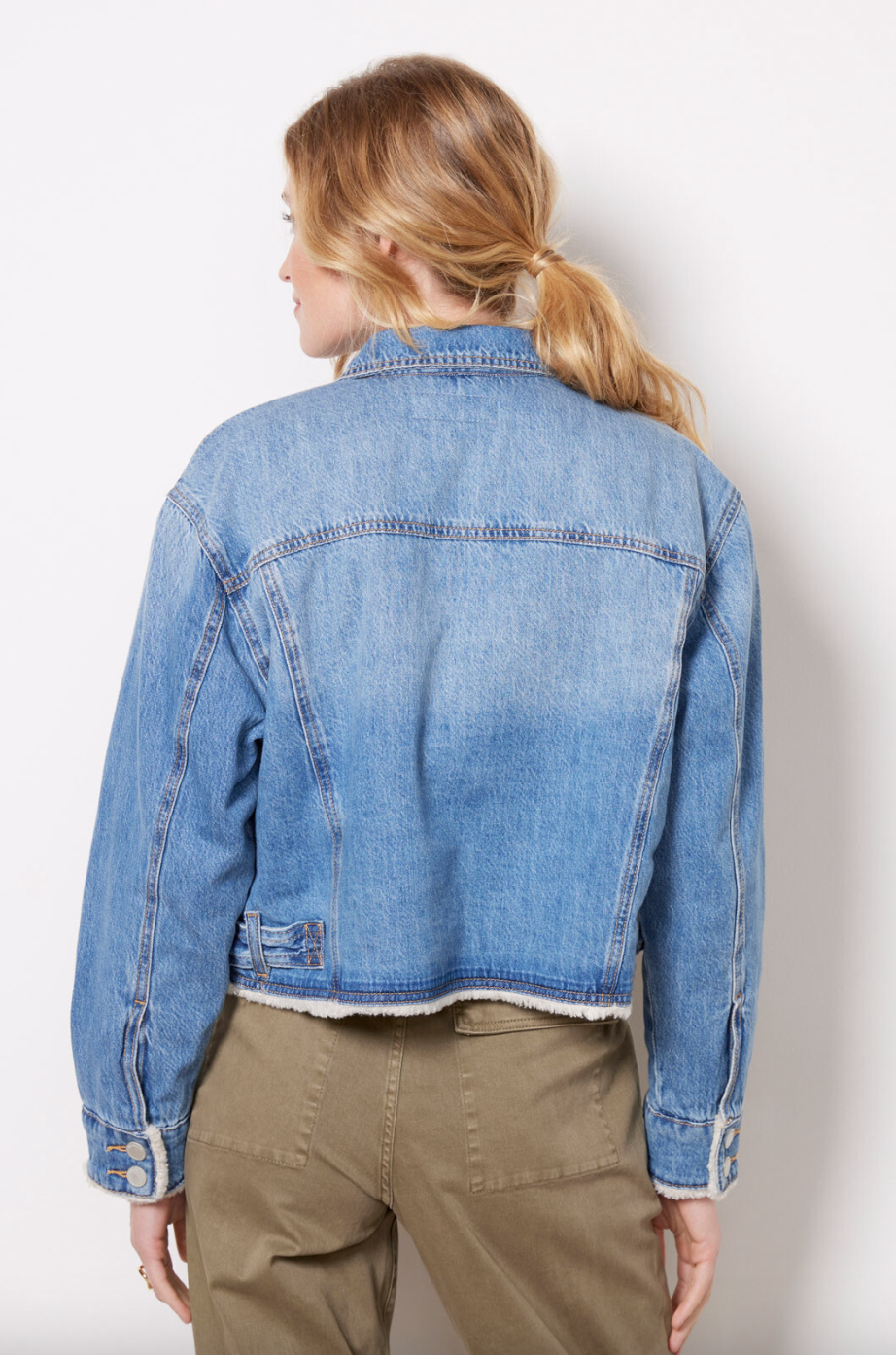 Fleece Lined Denim Jacket