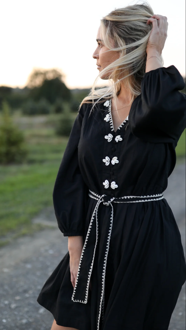 Solana Dress-Black-Final Sale