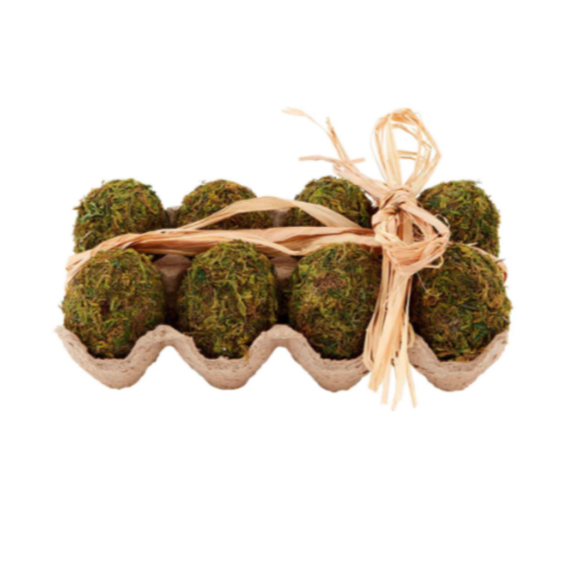 Moss Egg Filler (set of 8)