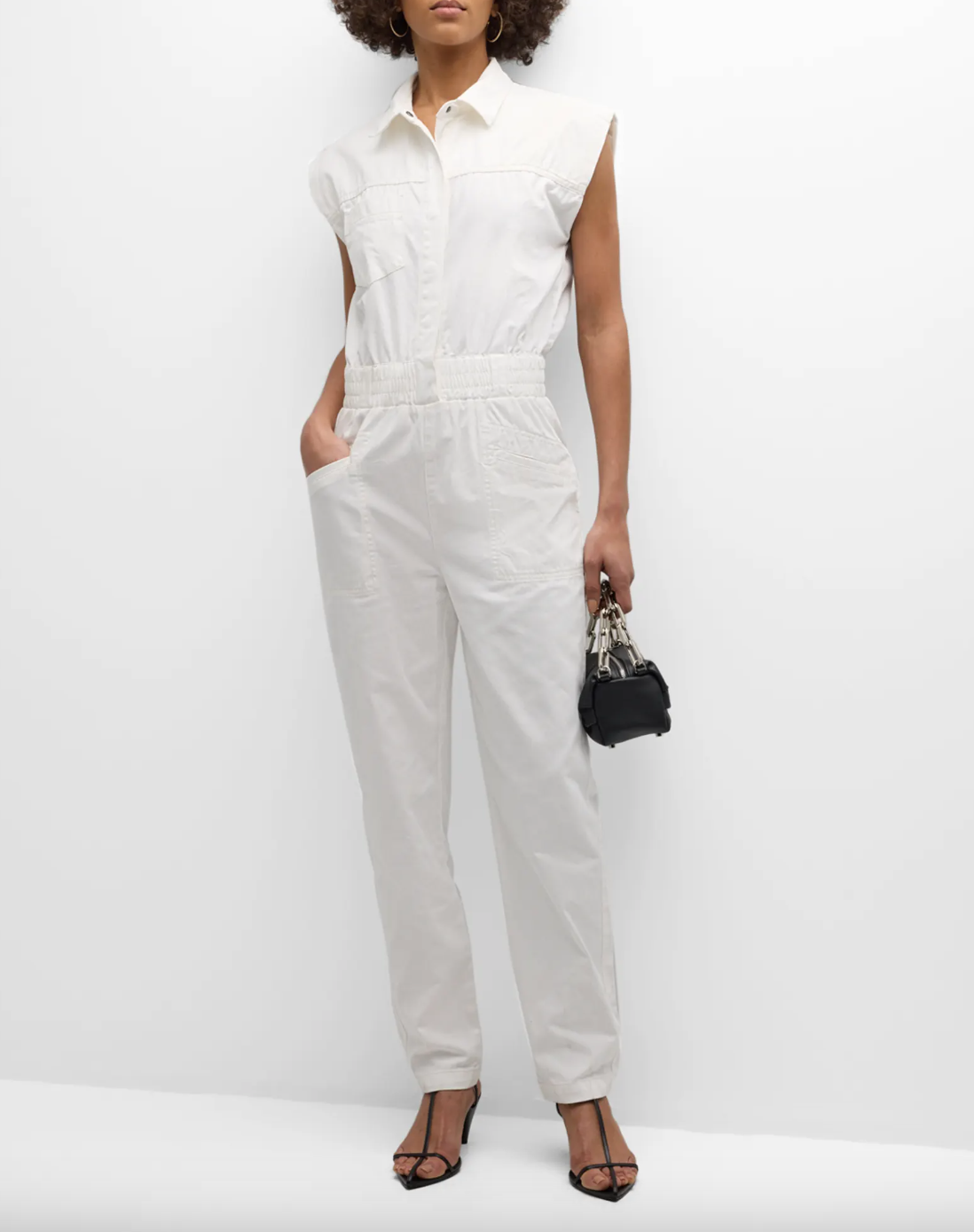 Rosie Jumpsuit-Porcelain