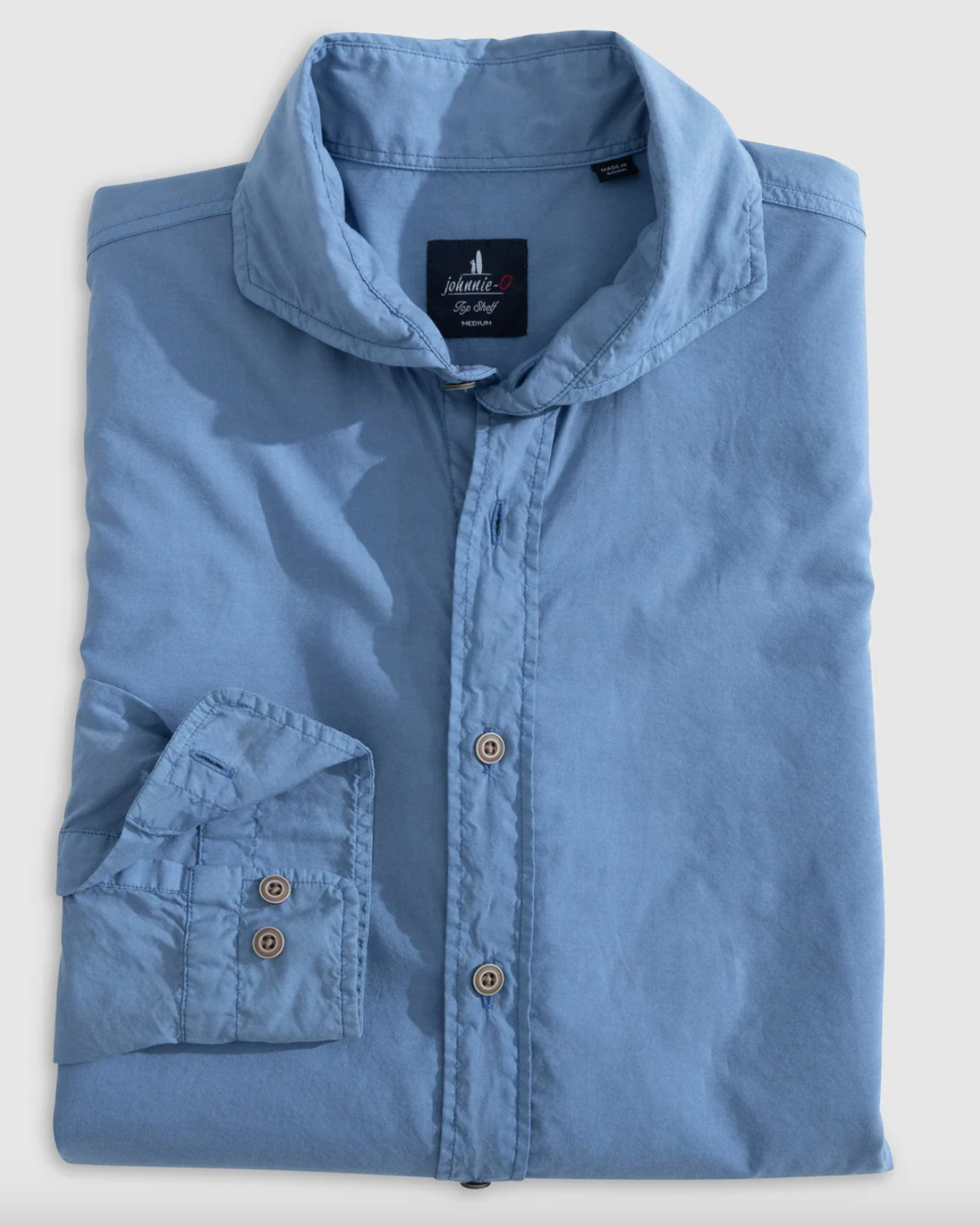 Albin Button Up-Laguna