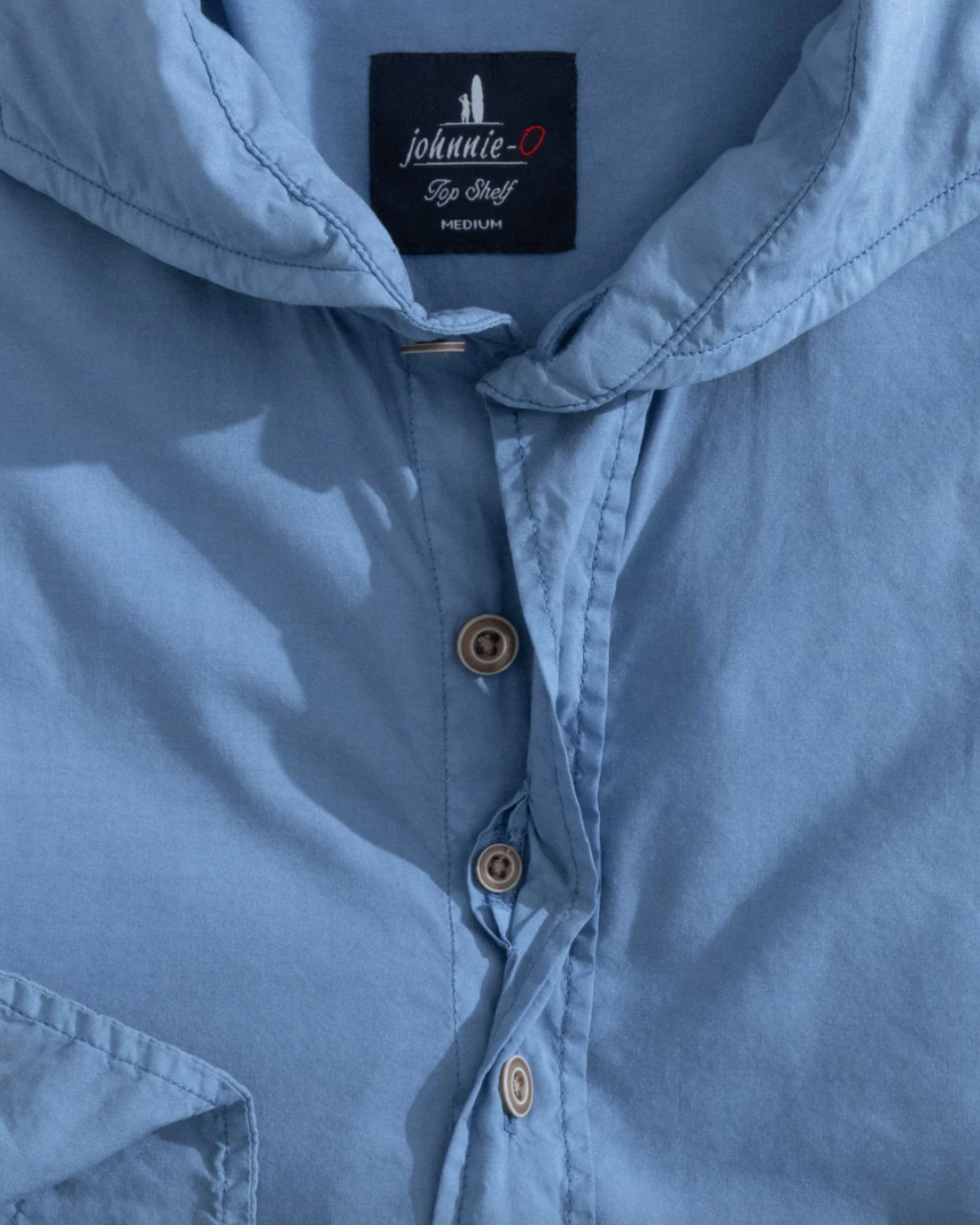 Albin Button Up-Laguna