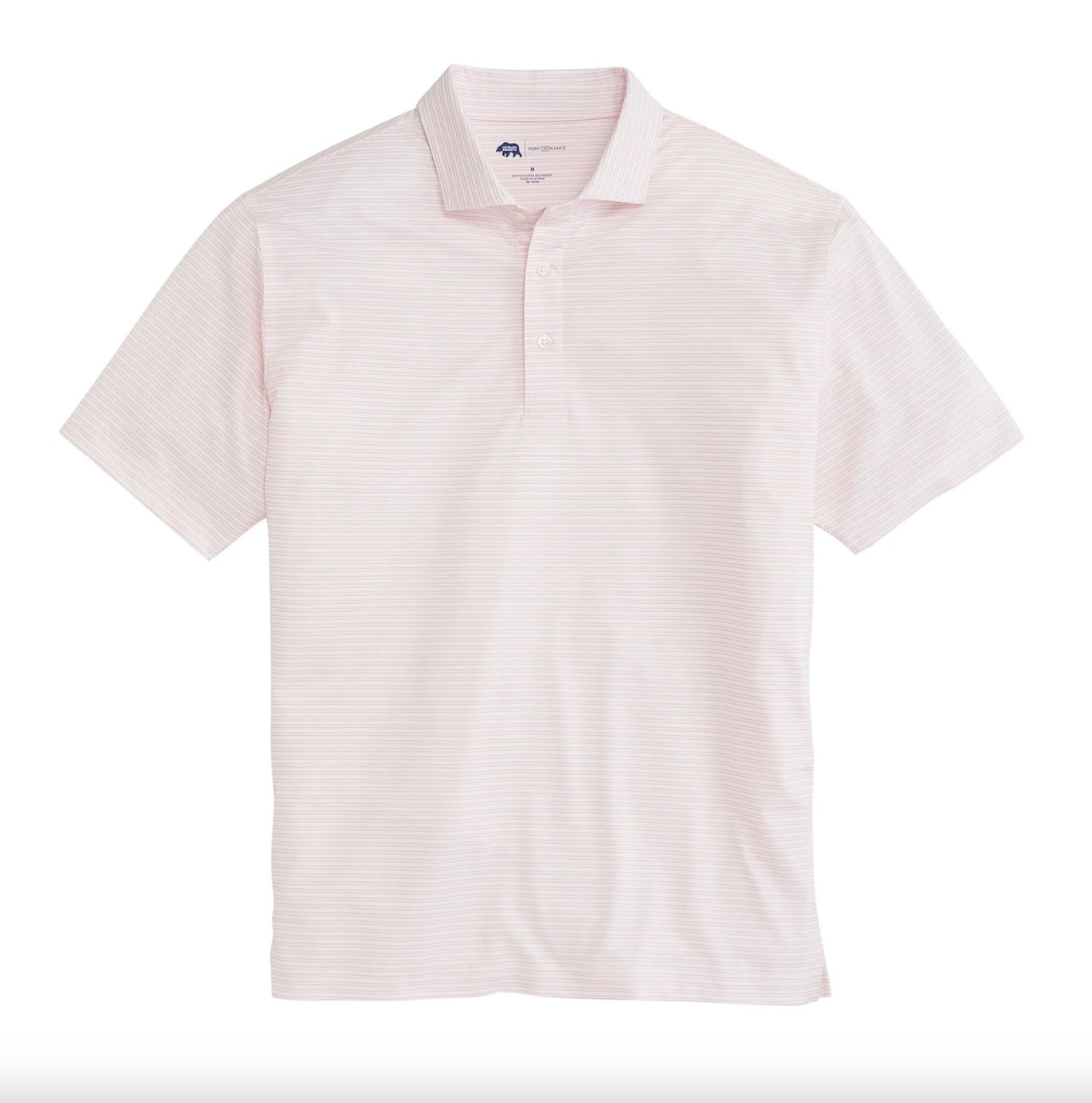 Pairing Stripe Pique Polo-Pink-Final Sale