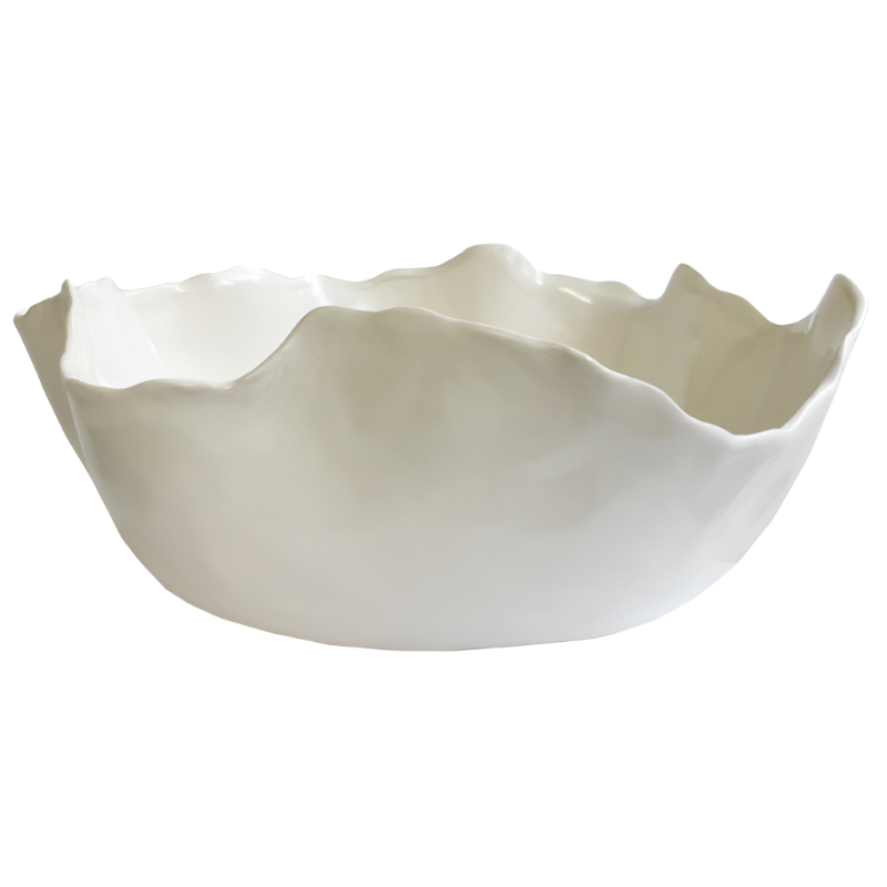 Cream Ceramic Bowl