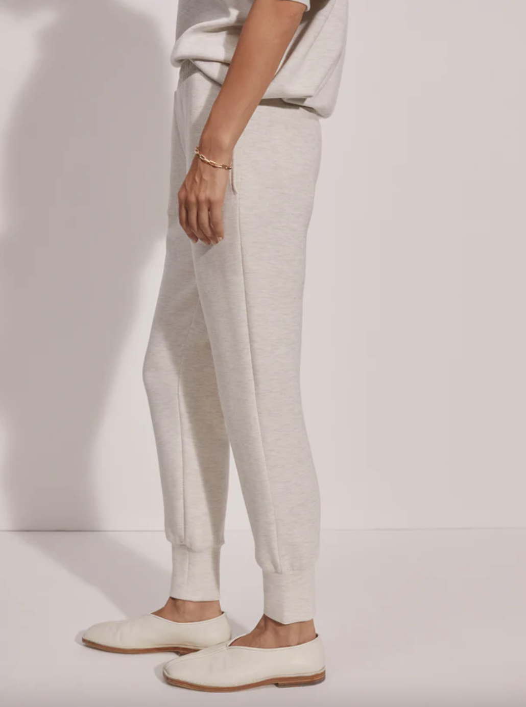 Slim Cuff Pant 27.5"-Ivory