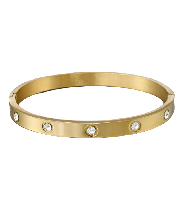 Crystal Engraved Bracelet