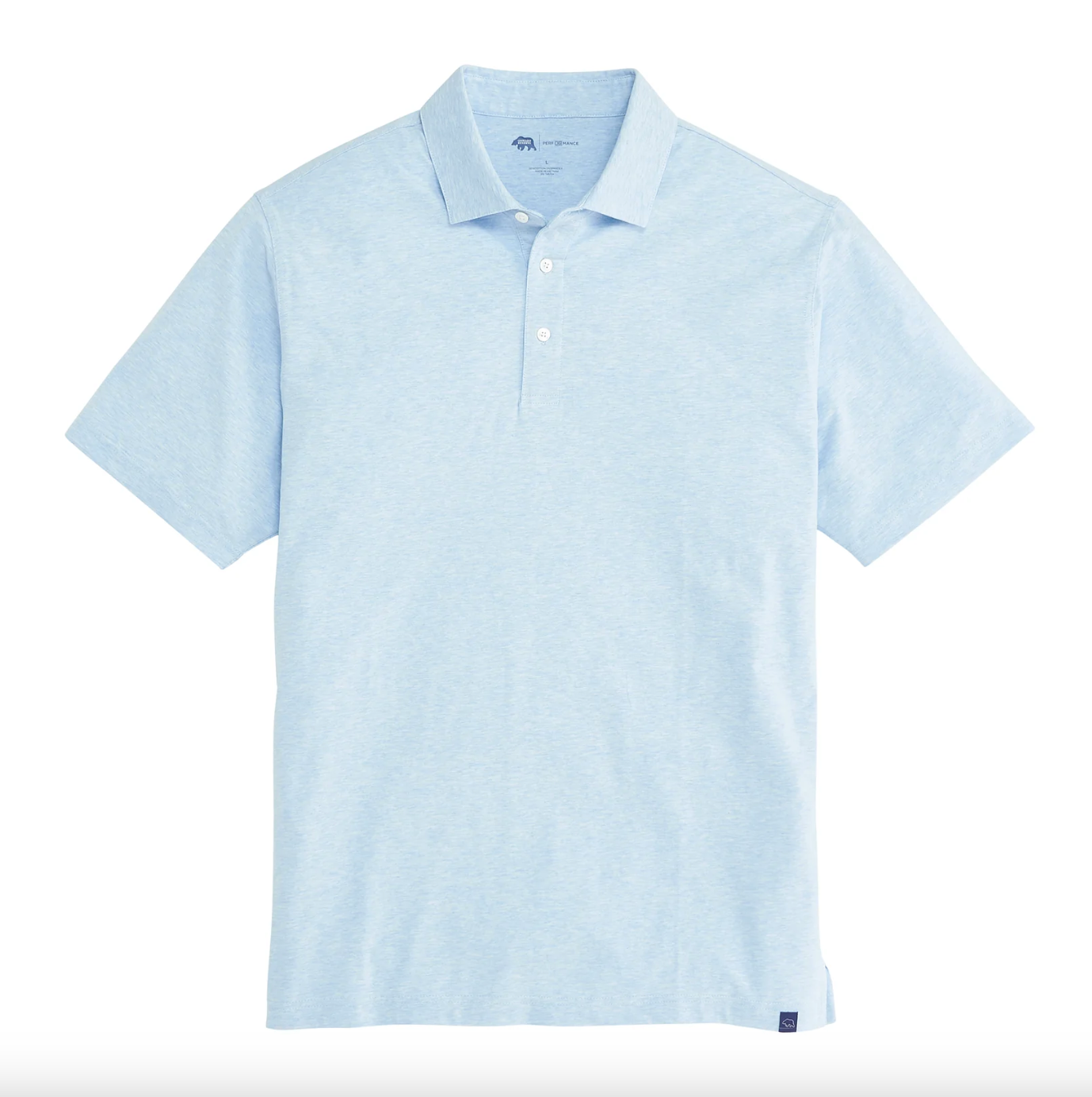 Solid Icon Polo-Sky