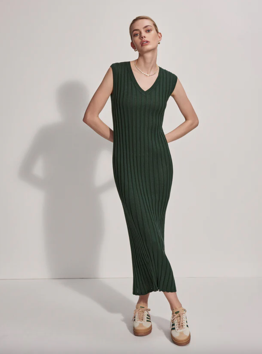 Christine Maxi Dress-Forest