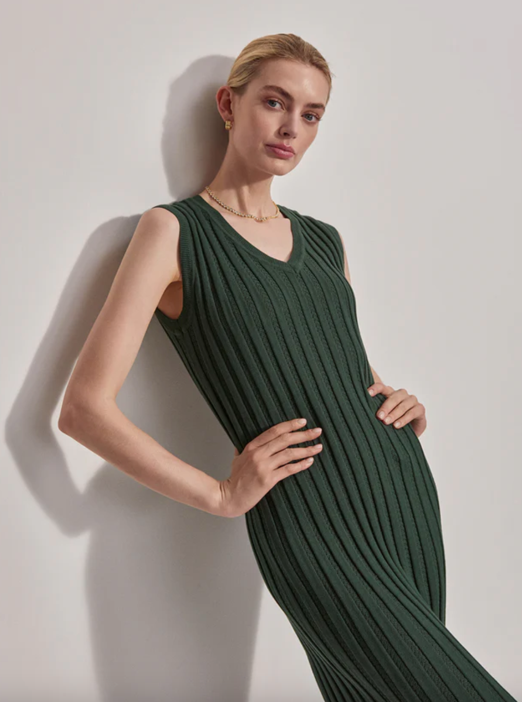 Christine Maxi Dress-Forest