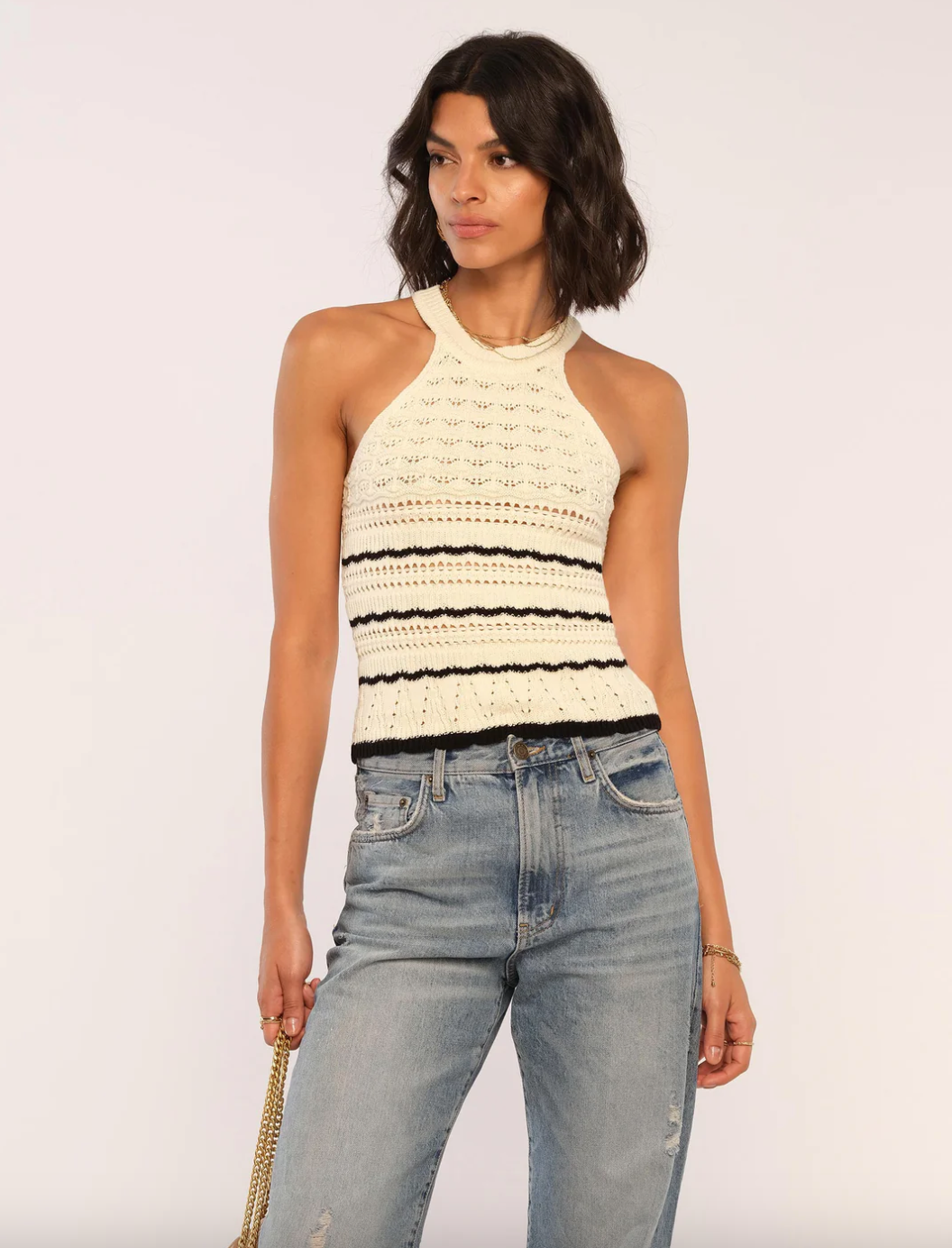 Mione Top-Ivory