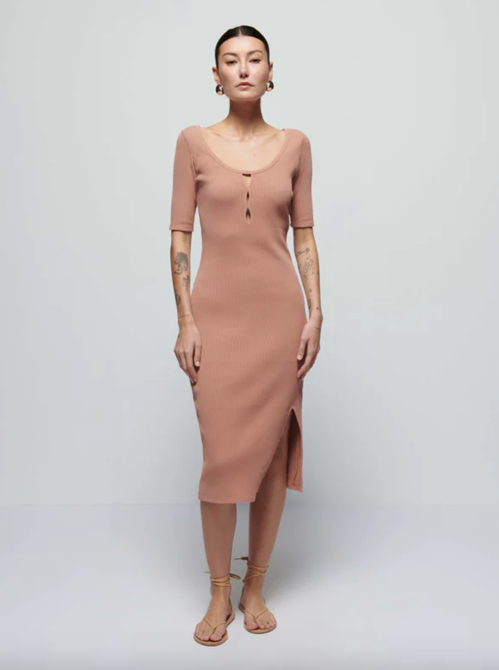 Haidee Dress-Mauve