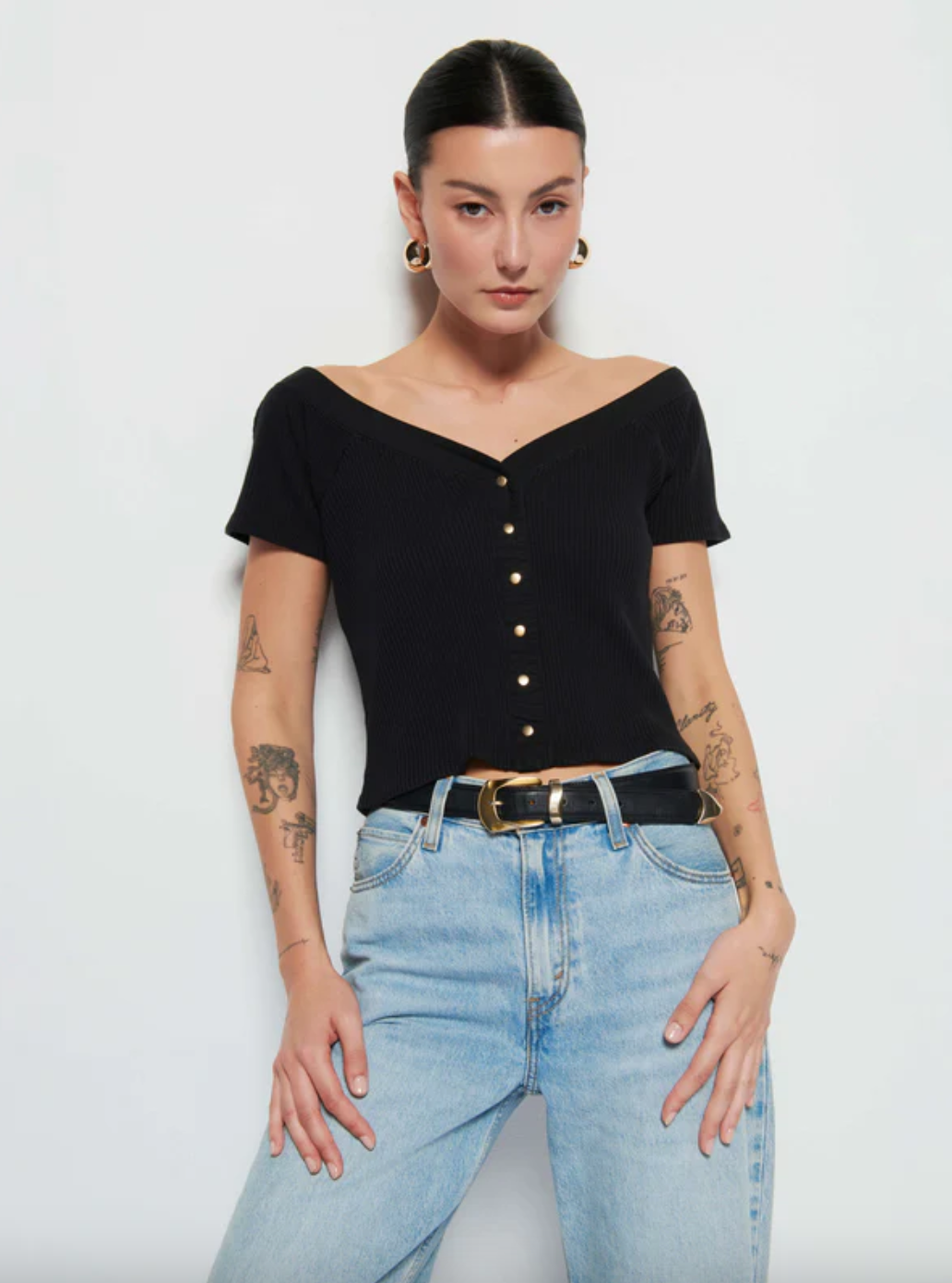 Alessia Top-Black