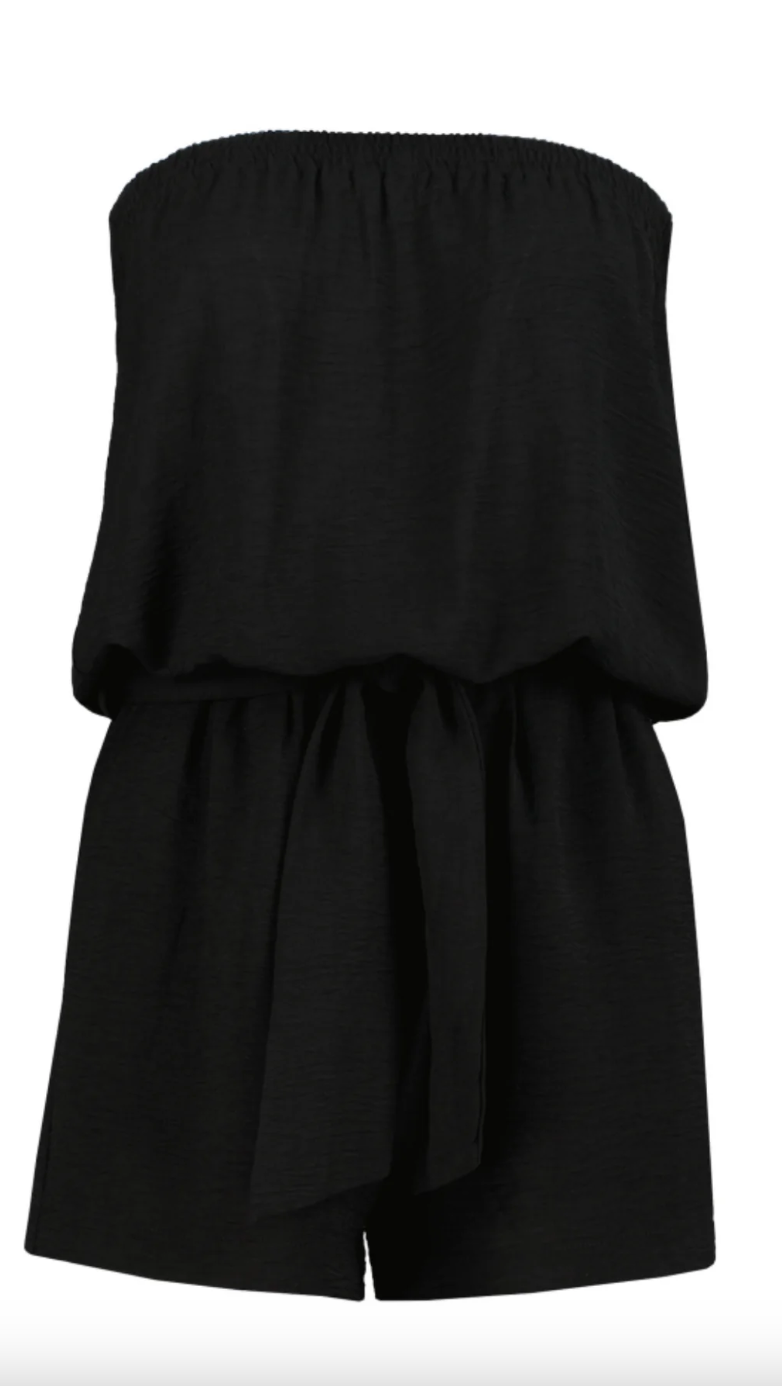 Mila Romper-Black