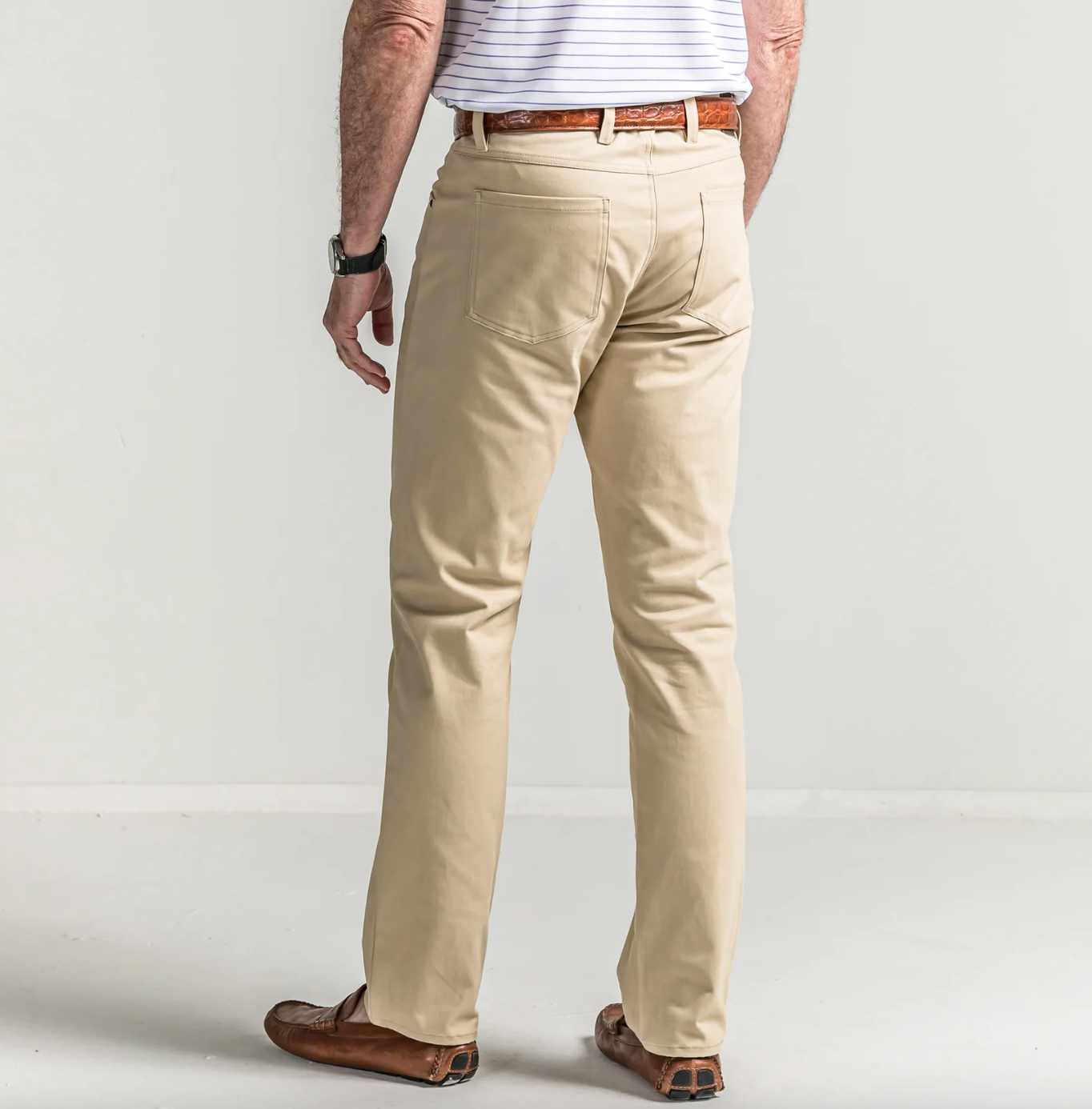 Classic 5 Pocket Pant-Tan