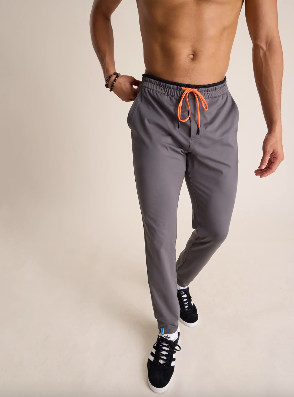 The Steel Gray Jogger-Charcoal-Final Sale