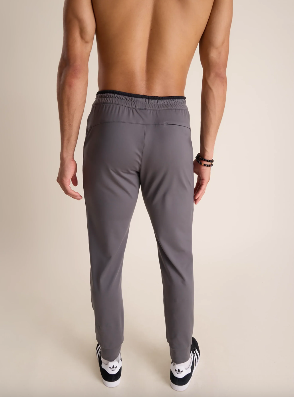 The Steel Gray Jogger-Charcoal-Final Sale