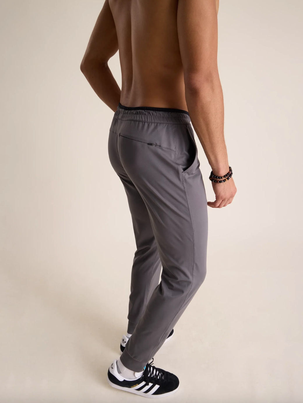 The Steel Gray Jogger-Charcoal-Final Sale