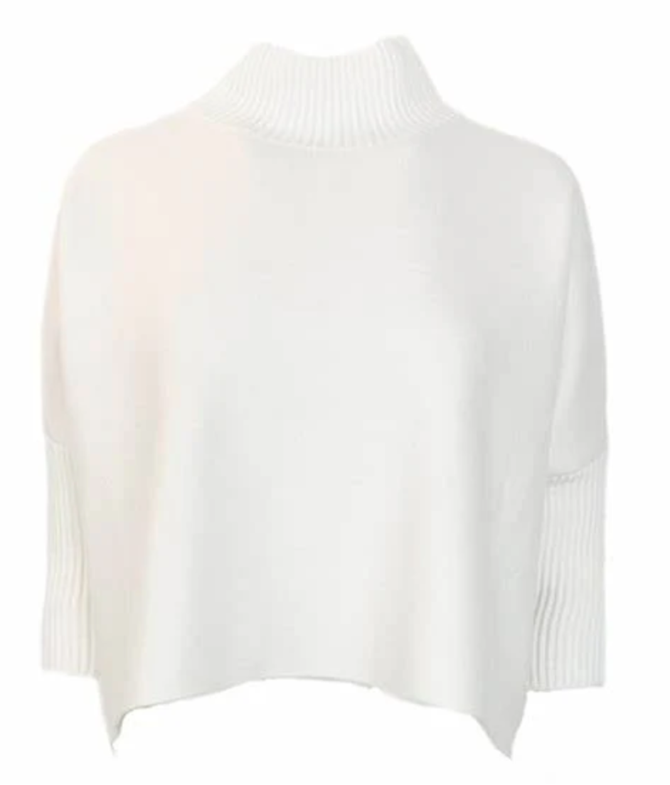 Aja Sweater-White