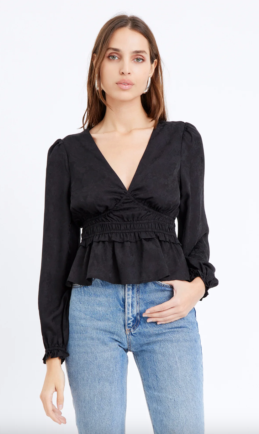 Sona Blouse-Black