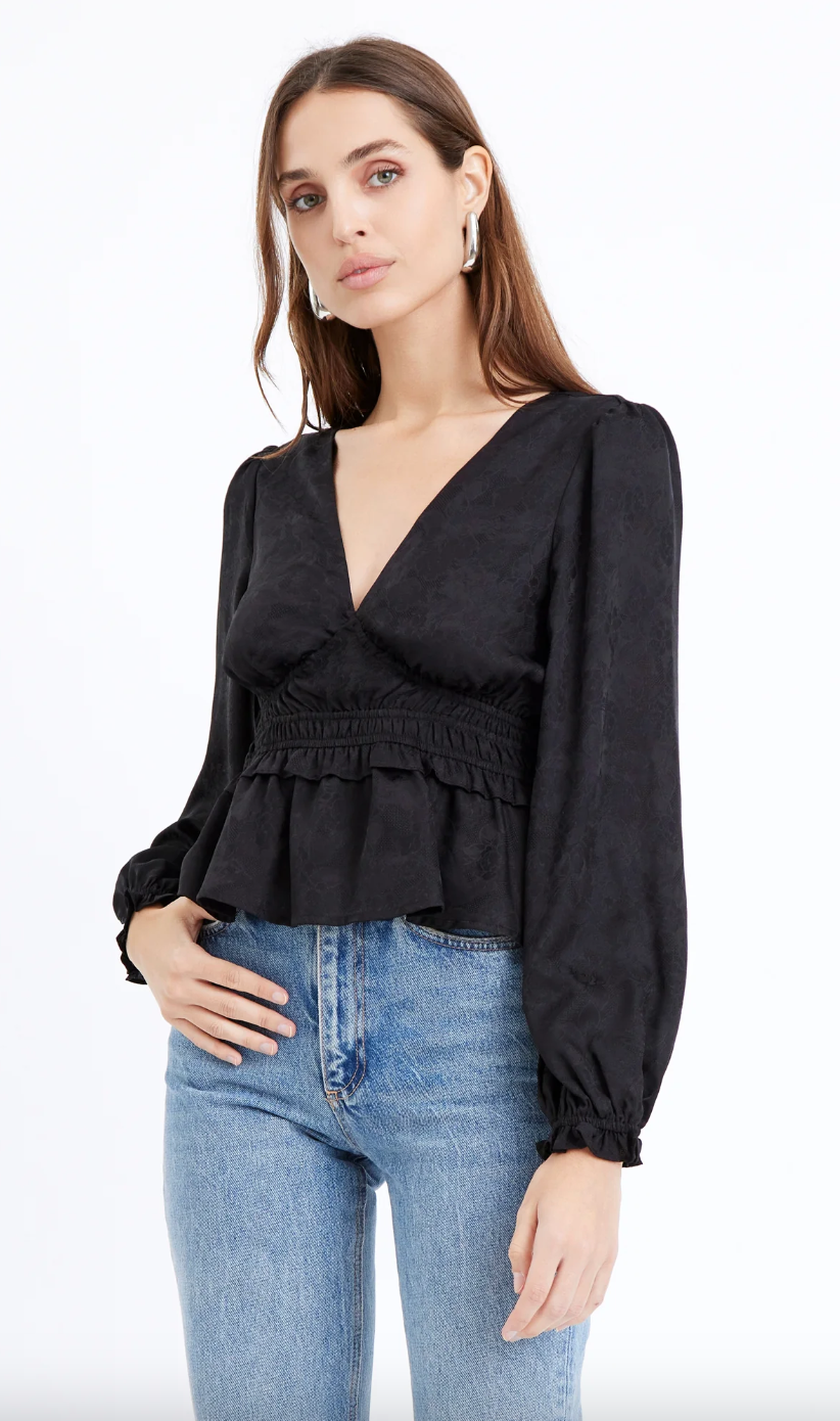 Sona Blouse-Black