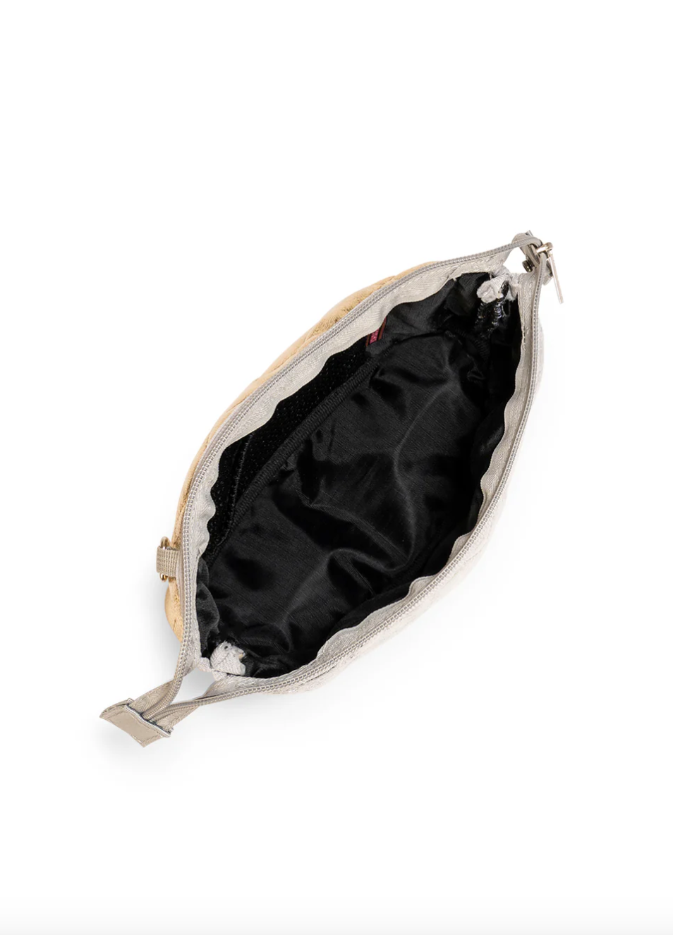 Erin Makeup Case-Gold/Silver