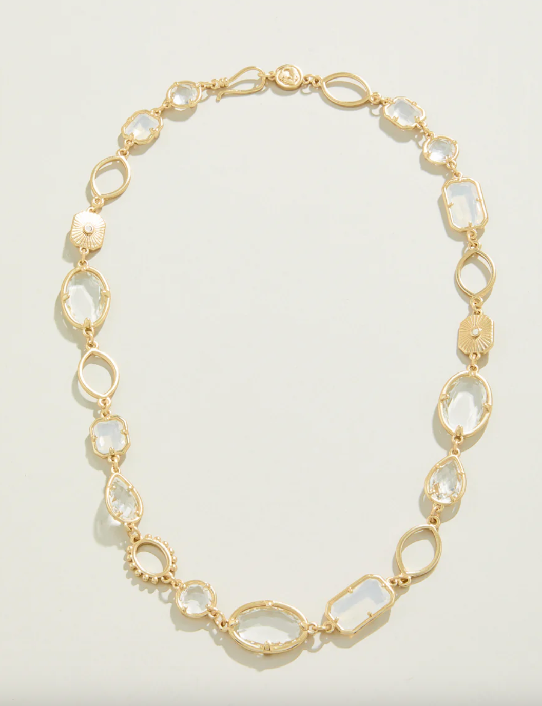 Lagoon Necklace 18" Crystal