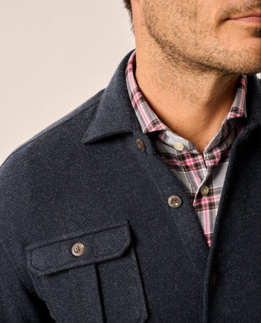 Briggs Lodge Shirt-Navy