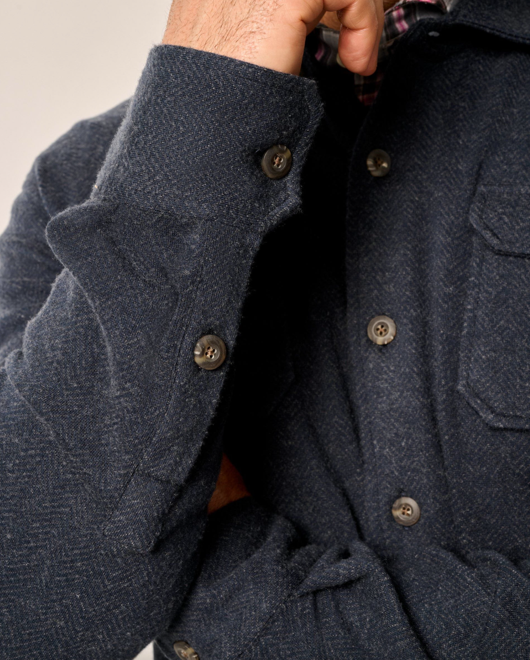 Briggs Lodge Shirt-Navy