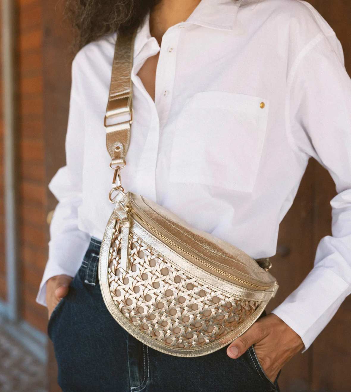 Doris Crossbody-Gold
