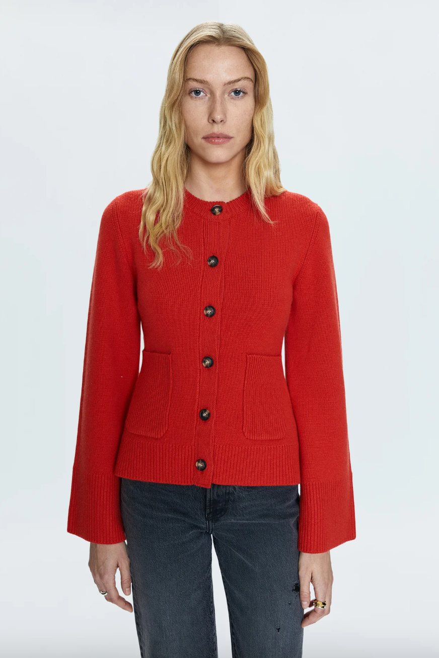 Dani Cardigan-Rouge