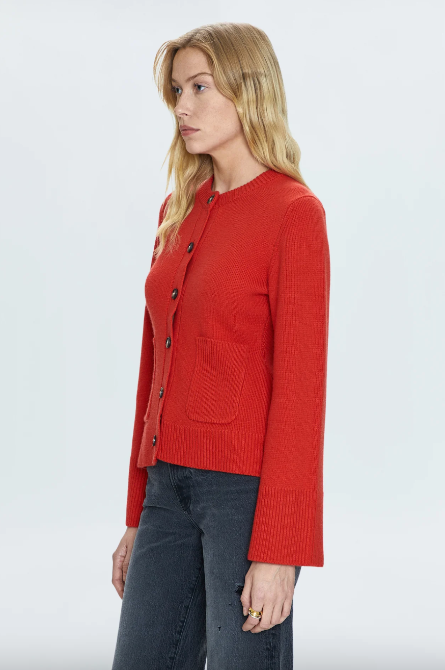 Dani Cardigan-Rouge