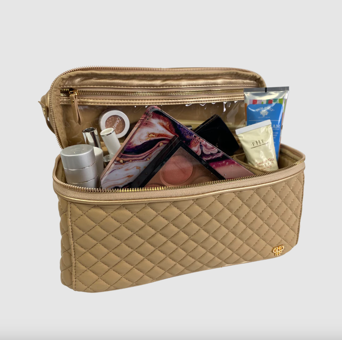Stylist Travel Bag-Nude/Gold-PRESALE