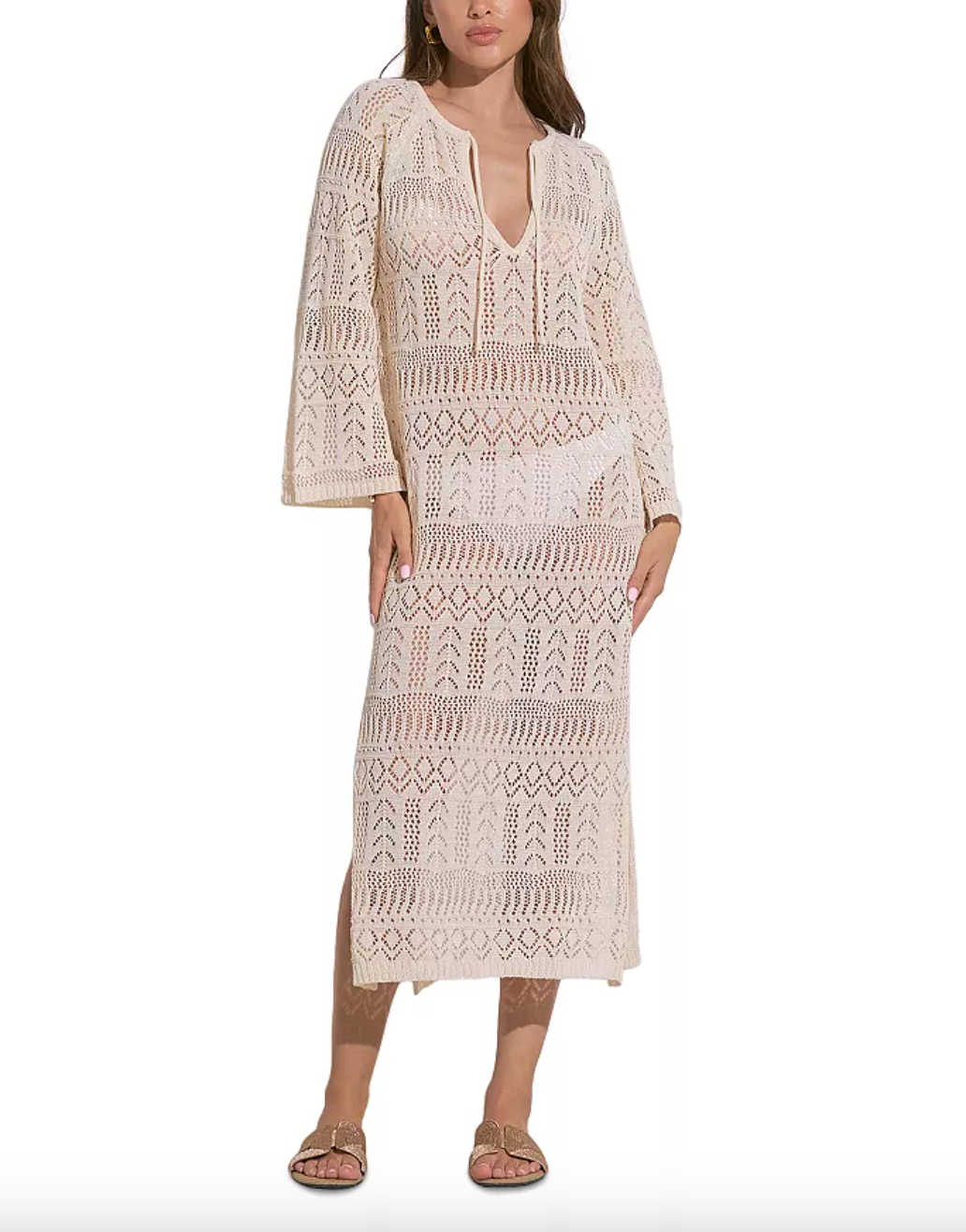 Kaftan Coverup-Natural