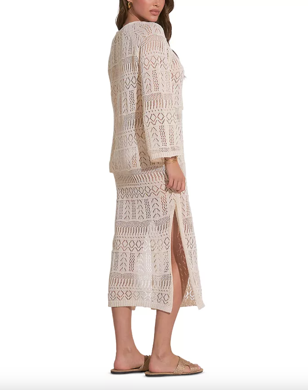 Kaftan Coverup-Natural