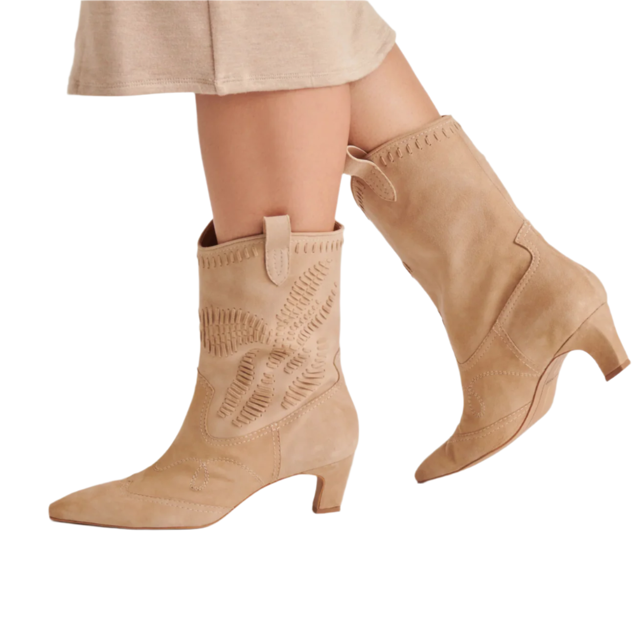 Tavla Boot-Camel Suede