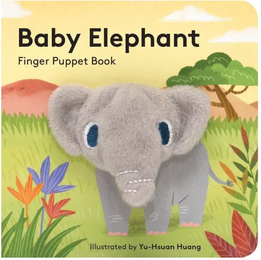 Baby Elephant Finger Puppet Book