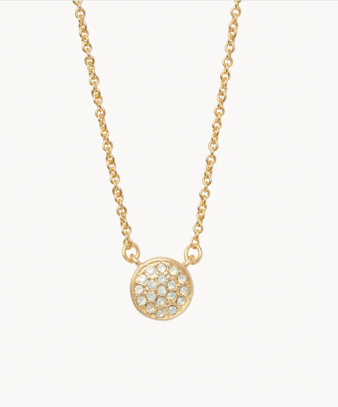 Sea La Vie Necklace-Stronger/Pave Disk