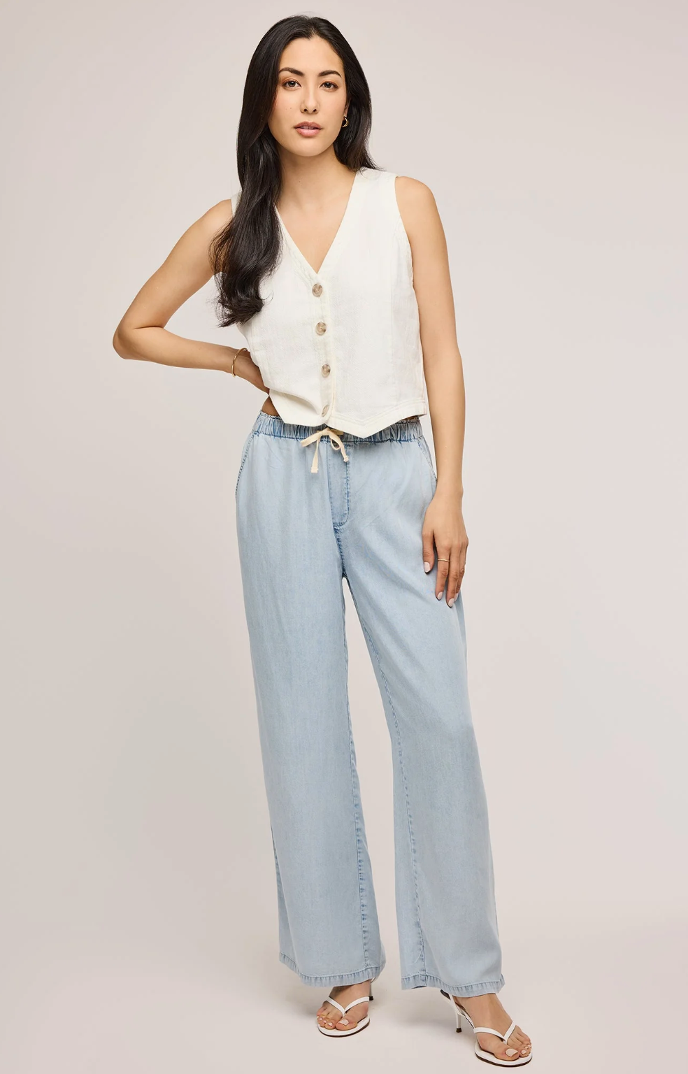 Elio Pant-Light Blue