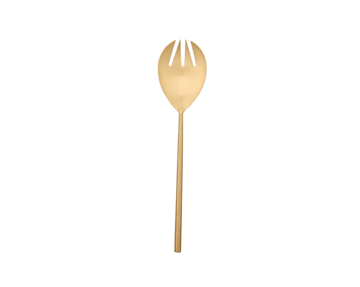 Gold Serving Fork