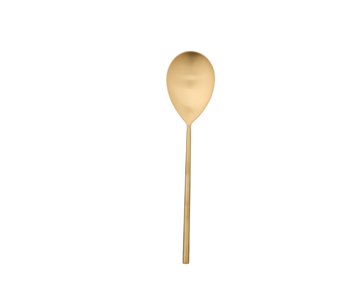 Gold Serving Spoon