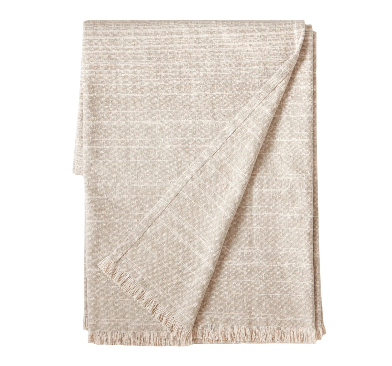 50x70 Ombre Throw-Natural