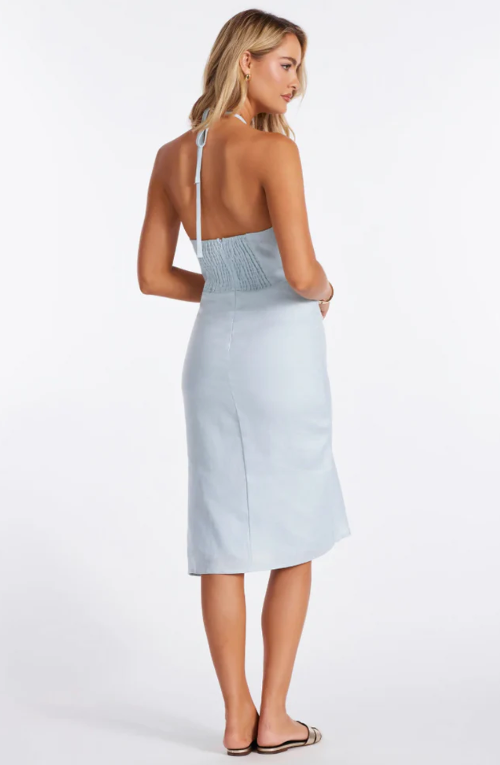 Positano Dress-Lake