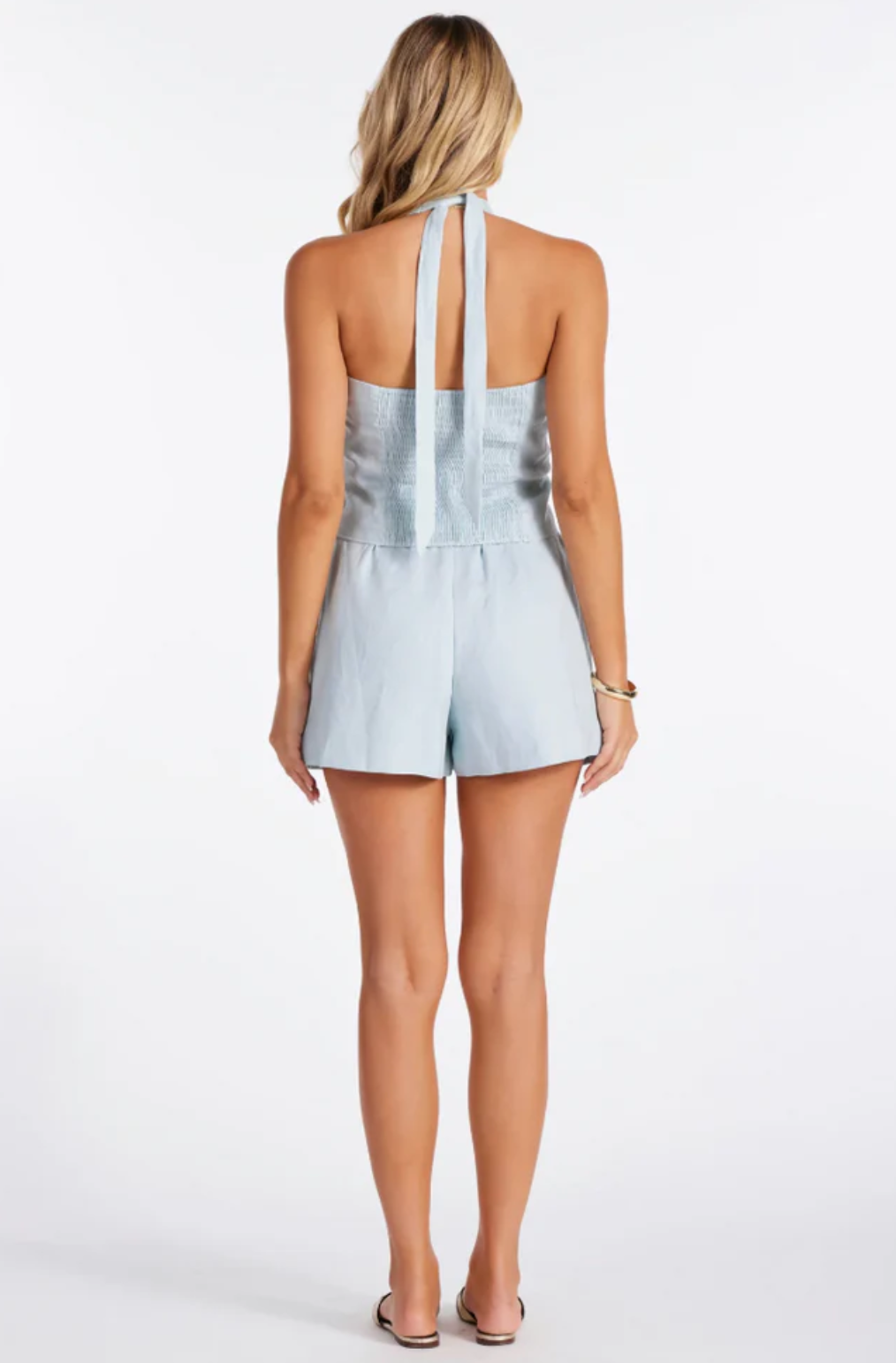 Positano Halter Top-Lake