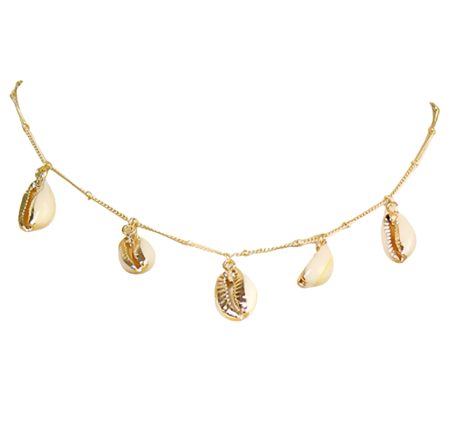 Cowrie Shells Choker