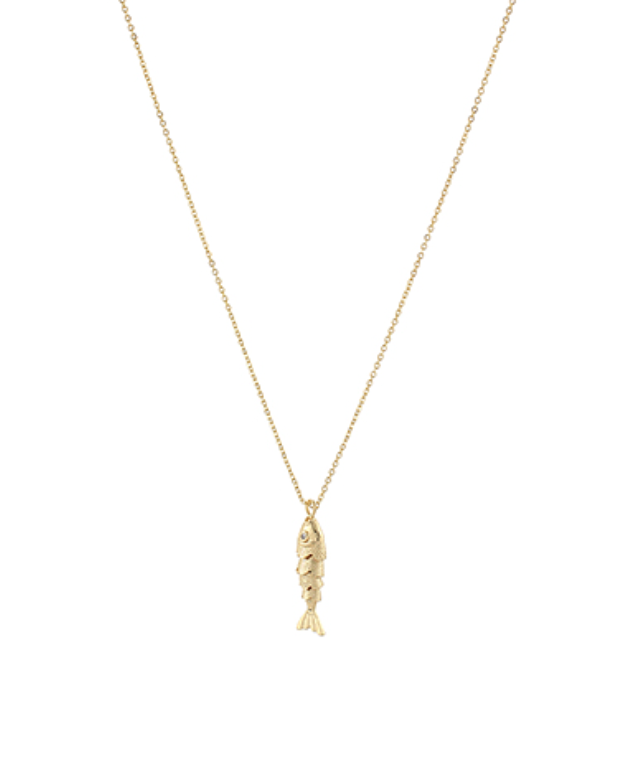 40mm Movable Fish Necklace
